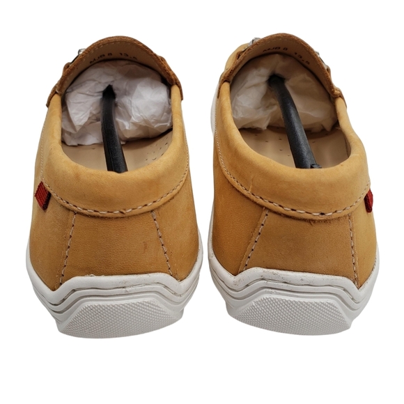 Marc Joseph | NIB Lexington Tan Nobuck Preppy Classic Leather Loafer Girl's 13.5 - Picture 5 of 14
